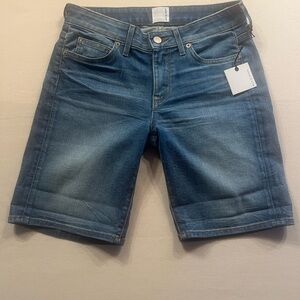 Rich & Skinny Denim Shorts Size 24 NWT – Stretch Blue Classic Fit